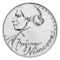Stříbrná mince 200 Kč 2020 Výročí narození Boženy Němcové (standard)