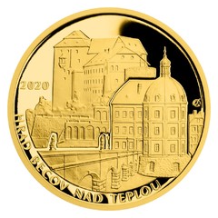 Zlatá mince 5000 Kč 2020 Bečov (proof)