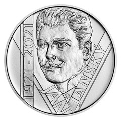 Stříbrná mince 200 Kč 2021 Jan Jánský (standard)