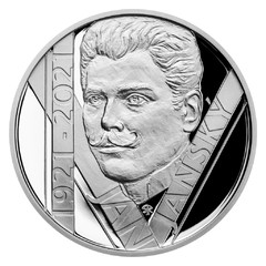 Stříbrná mince 200 Kč 2021 Jan Jánský (proof)