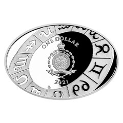 Stříbrná mince Znamení zvěrokruhu - Panna (proof)