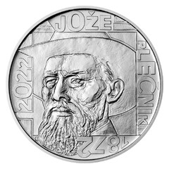 Stříbrná mince 200 Kč 2022 Jože Plečnik (standard)
