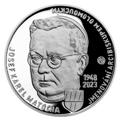 Stříbrná mince 200Kč 2023 Josef Karel Matocha (proof)