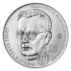 Stříbrná mince 200Kč 2023 Josef Karel Matocha (standard)