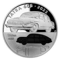 Stříbrná mince 500 Kč 2023 Osobní automobil Tatra 603 (proof)