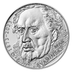 Stříbrná mince 200Kč 2023 Max Švabinský (standard)