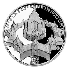 Stříbrná mince 200Kč 2023 Jan Blažej Santini-Aichel (proof)