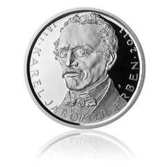 Stříbrná mince 500 Kč 2011 Karel Jaromír Erben (proof)