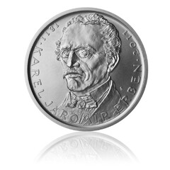 Stříbrná mince 500 Kč 2011 Karel Jaromír Erben (standard)