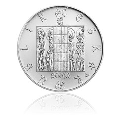 Stříbrná mince 200 Kč 2010 Staroměstský orloj (standard)