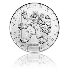 Stříbrná mince 500 Kč 2018 Přijetí Washingtonské deklarace (standard)