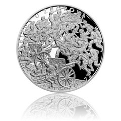 Stříbrná mince 500 Kč 2017 Bitva u Zborova (proof)