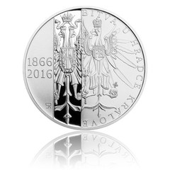 Stříbrná mince 200 Kč 2016 Bitva u Hradce Králové (proof)