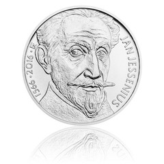 Stříbrná mince 200 Kč 2016 Jan Jessenius (standard)