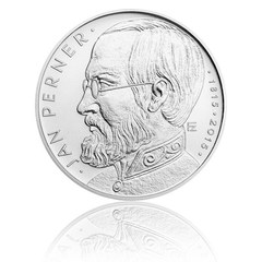 Stříbrná mince 200 Kč 2015 Jan Perner (standard)