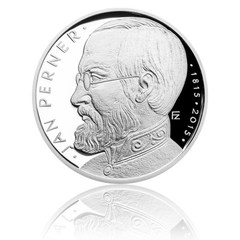 Stříbrná mince 200 Kč 2015 Jan Perner (proof)