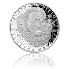 Stříbrná mince 200 Kč 2014 Kryštof Harant z Polžic a Bezdružic (proof)