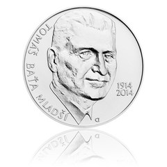 Stříbrná mince 200 Kč 2014 Tomáš Baťa ml. (standard)