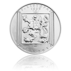 Stříbrná mince 200 Kč 2014 17. LISTOPAD 1989 (standard)