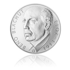 Stříbrná mince 500 Kč 2013 Beno Blachut (standard)