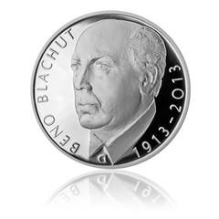 Stříbrná mince 500 Kč 2013 Beno Blachut (proof)
