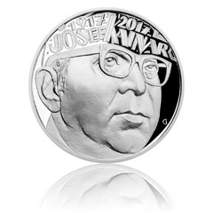 Stříbrná mince 200 Kč  2017 Josef Kainar (proof)